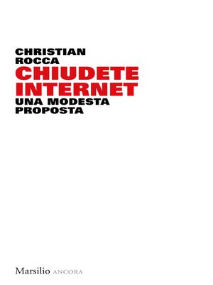 cover image of Chiudete internet